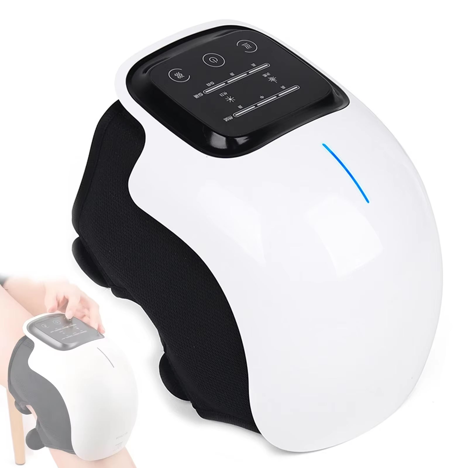 Masajeador de rodilla inalámbrico con pantalla LED