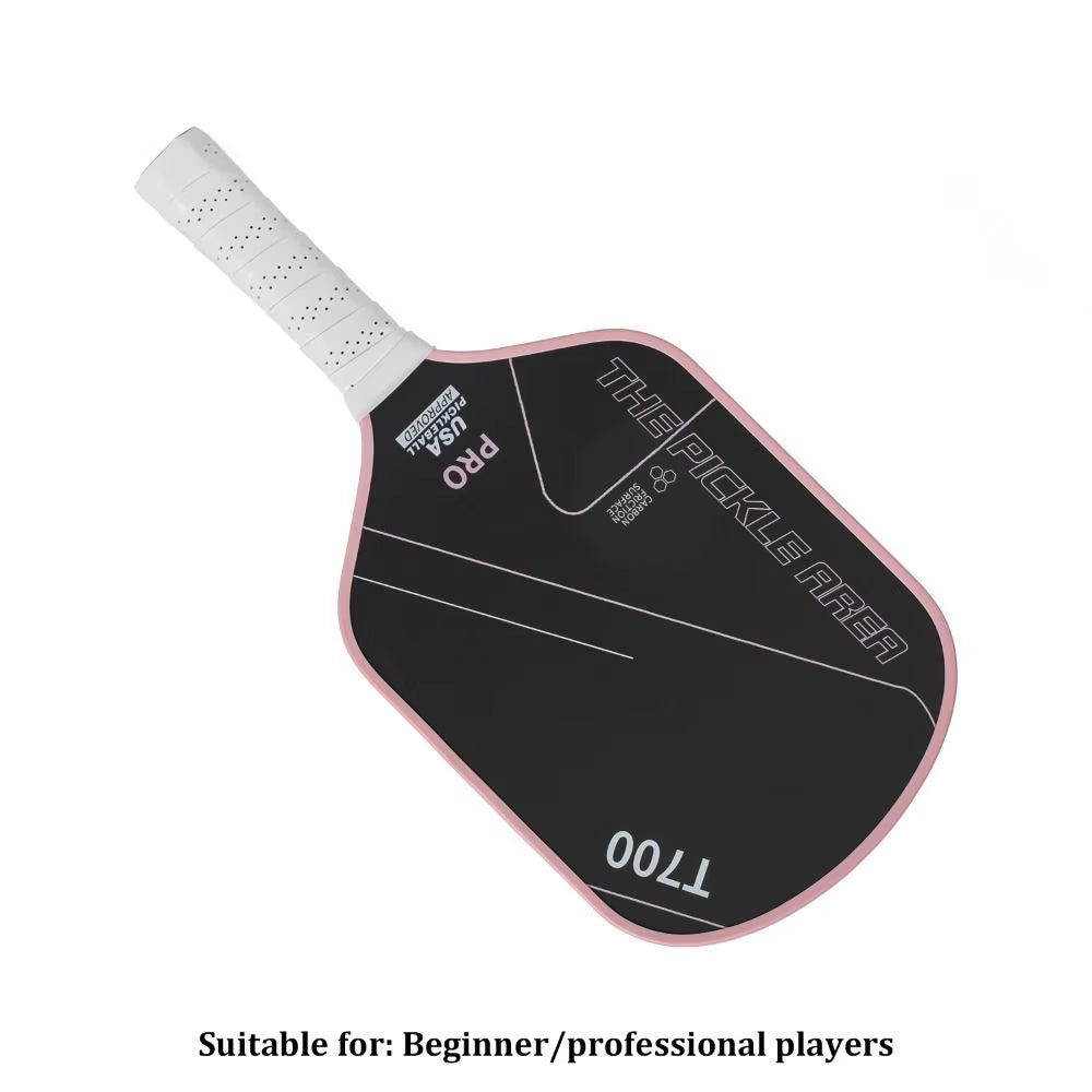 T700 Pickleball Paddle Carbon Fiber USAPA Approved Pickle Ball Paddle Surface Professional