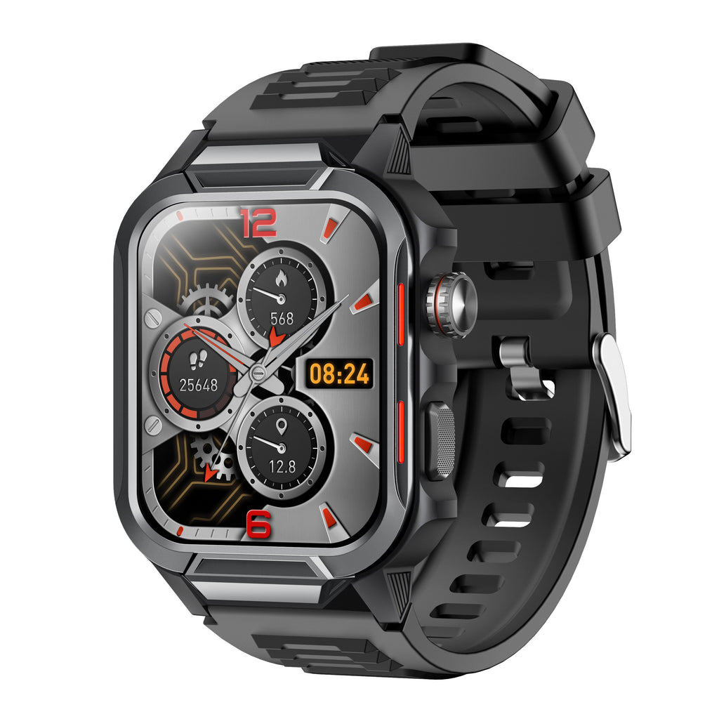 Reloj inteligente para hombre, resistente al agua hasta 3 ATM, pantalla de 1,96 pulgadas para teléfonos Android e iOS