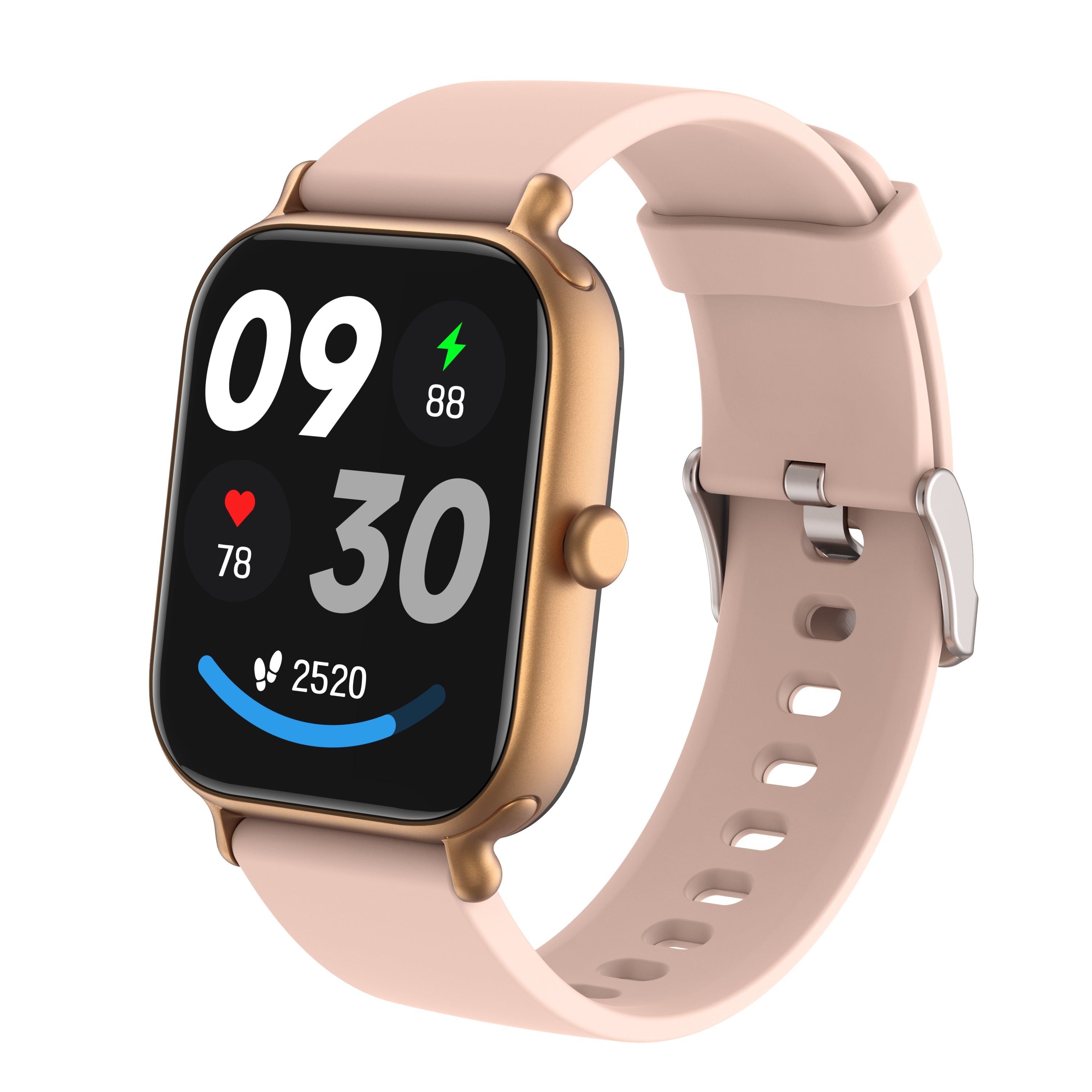 Reloj inteligente de moda para mujer con llamadas Bluetooth, monitor de actividad física, monitor de salud, frecuencia cardíaca y seguimiento del sueño.