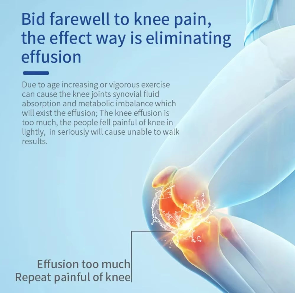 Masajeador de rodilla inalámbrico con pantalla LED