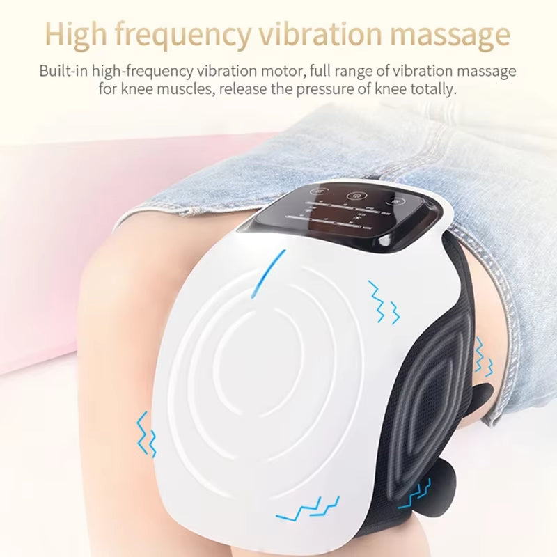 Masajeador de rodilla inalámbrico con pantalla LED
