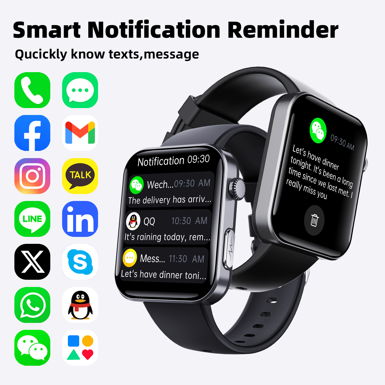 Reloj inteligente con ECG y monitor de presión arterial, temperatura corporal, glucosa en sangre, frecuencia cardíaca, oxígeno en sangre.