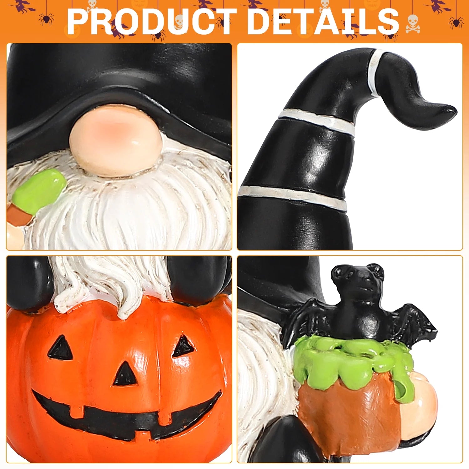 Halloween Gnomes, Halloween Decorations