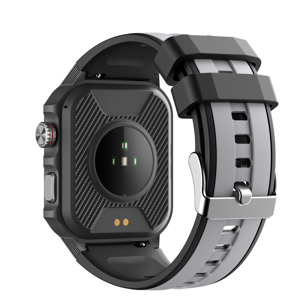 Reloj inteligente para hombre, resistente al agua hasta 3 ATM, pantalla de 1,96 pulgadas para teléfonos Android e iOS