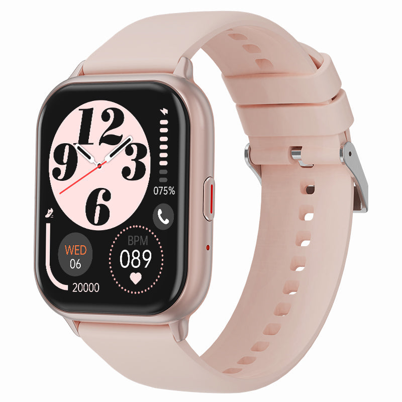 Reloj inteligente de 1,85" (contestación/realización de llamadas), resistente al agua IP68, monitor de actividad física, más de 112 modos deportivos, monitor de frecuencia cardíaca y sueño.