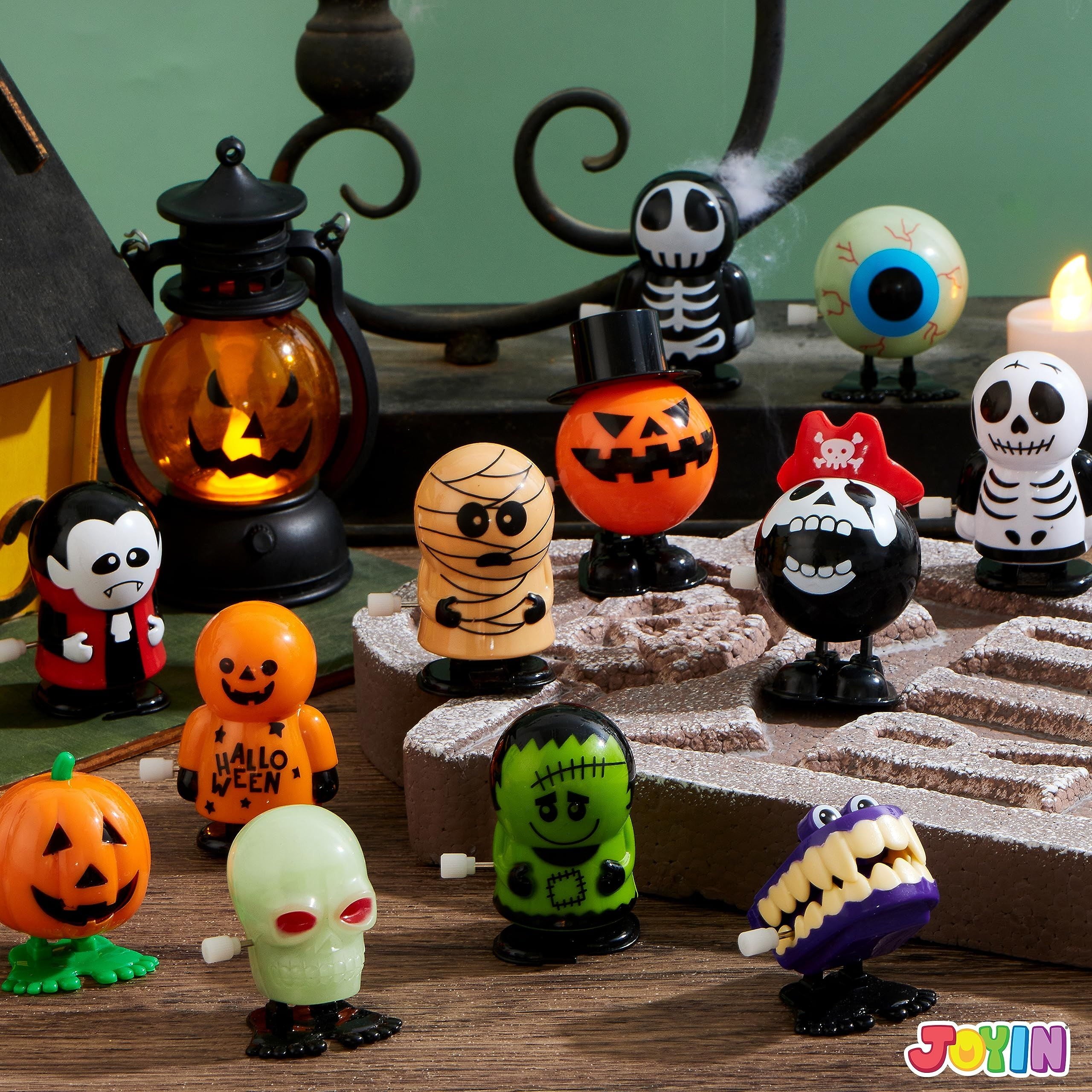 12 Pcs Halloween Wind up Toys for Kids,Halloween.