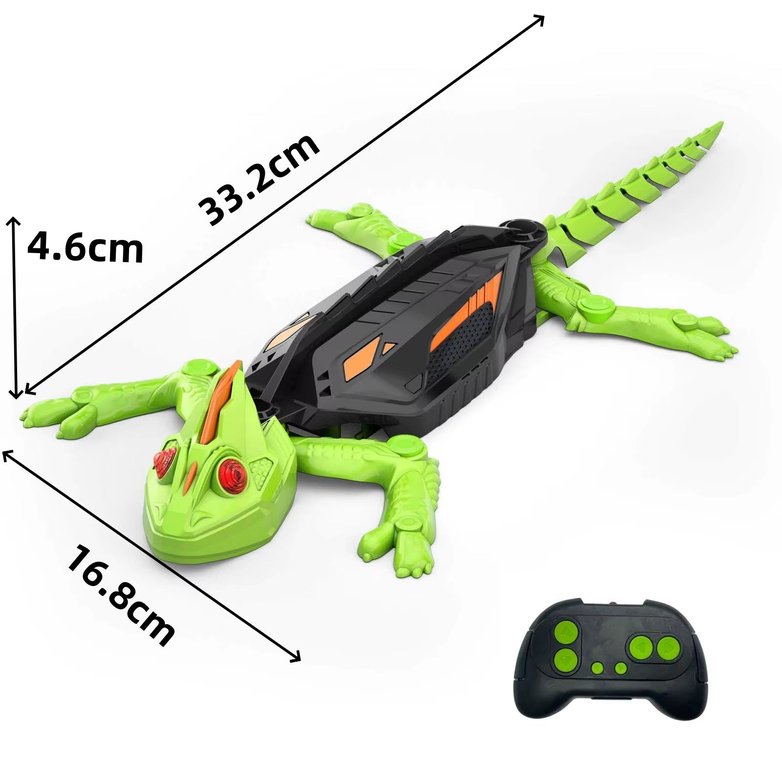 Popular Intelligent Electric Lizard Remote Control Gecko Charging Wall Crawling 
