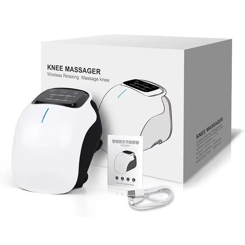 Masajeador de rodilla inalámbrico con pantalla LED