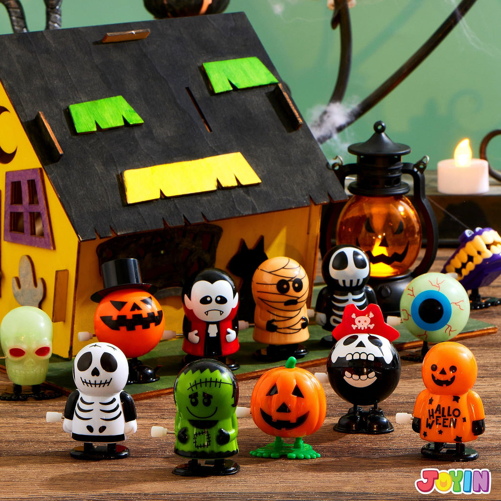 12 Pcs Halloween Wind up Toys for Kids,Halloween.