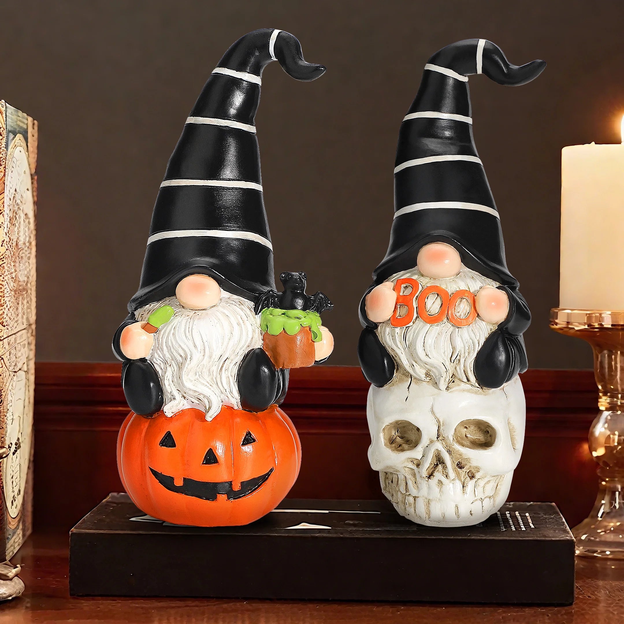 Halloween Gnomes, Halloween Decorations
