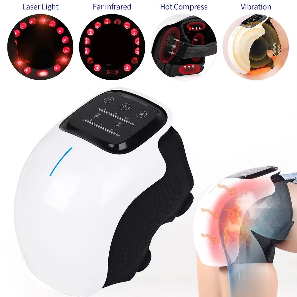 Masajeador de rodilla inalámbrico con pantalla LED