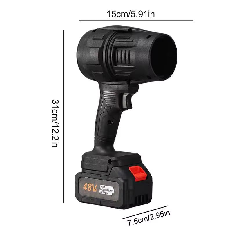 Soplador de aire inalámbrico, potente mini ventilador turbo,  herramientas eléctricas de mano