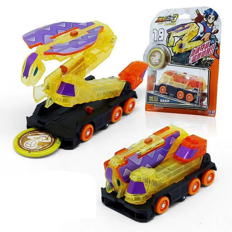 Figuras de acción con explosión, velocidad, vuelo, deformación, coche, ataque de bestia, captura, volteretas, transformación, juguetes para niños