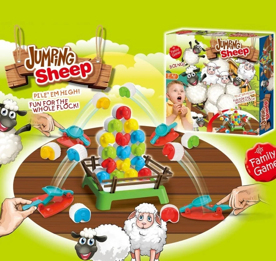 Nuevo y exclusivo juego de catapulta de escritorio Crazy Sheep, rompecabezas interactivo