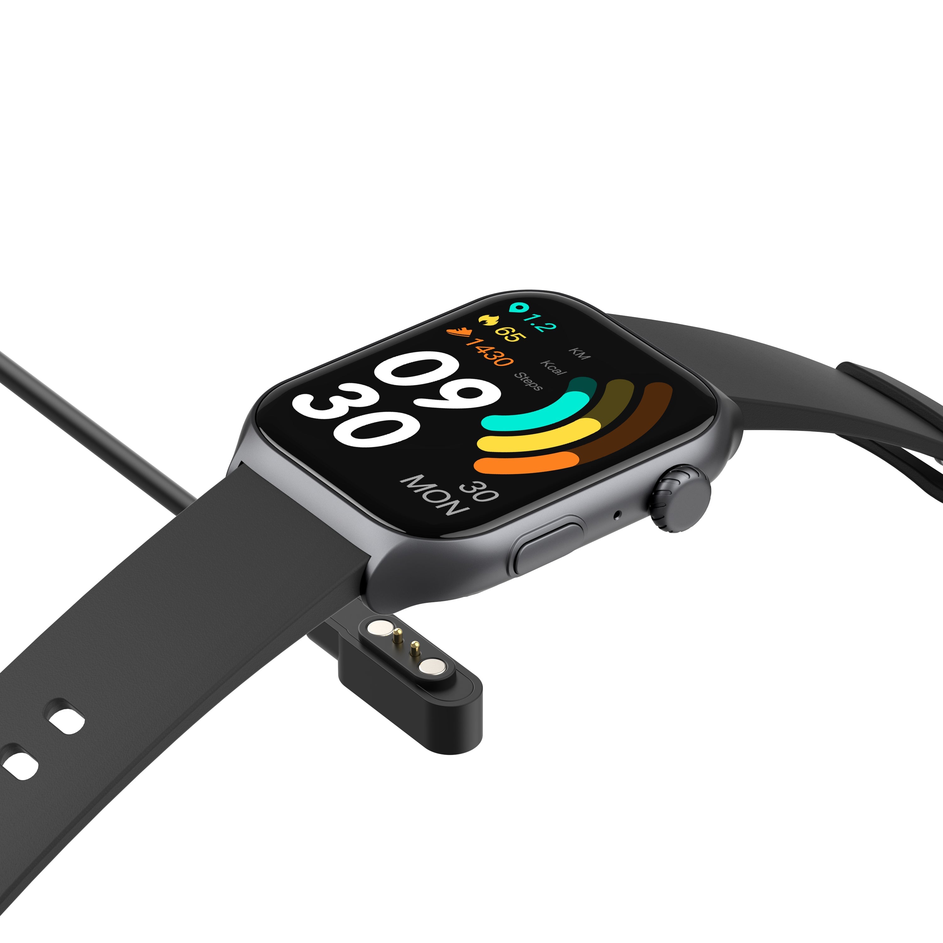 Reloj inteligente deportivo con Bluetooth, control del ritmo cardíaco y llamadas para iOS y Android, modelo 2024