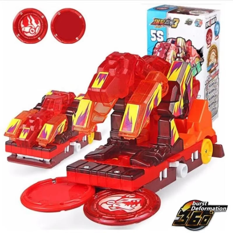Figuras de acción con explosión, velocidad, vuelo, deformación, coche, ataque de bestia, captura, volteretas, transformación, juguetes para niños