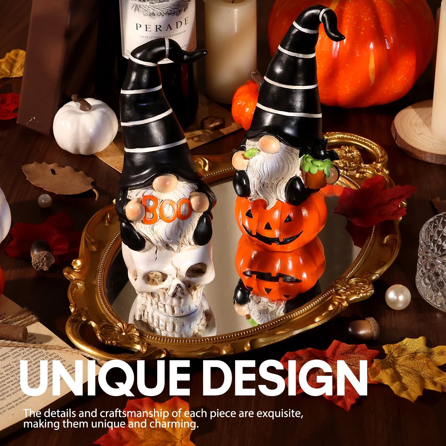 Halloween Gnomes, Halloween Decorations