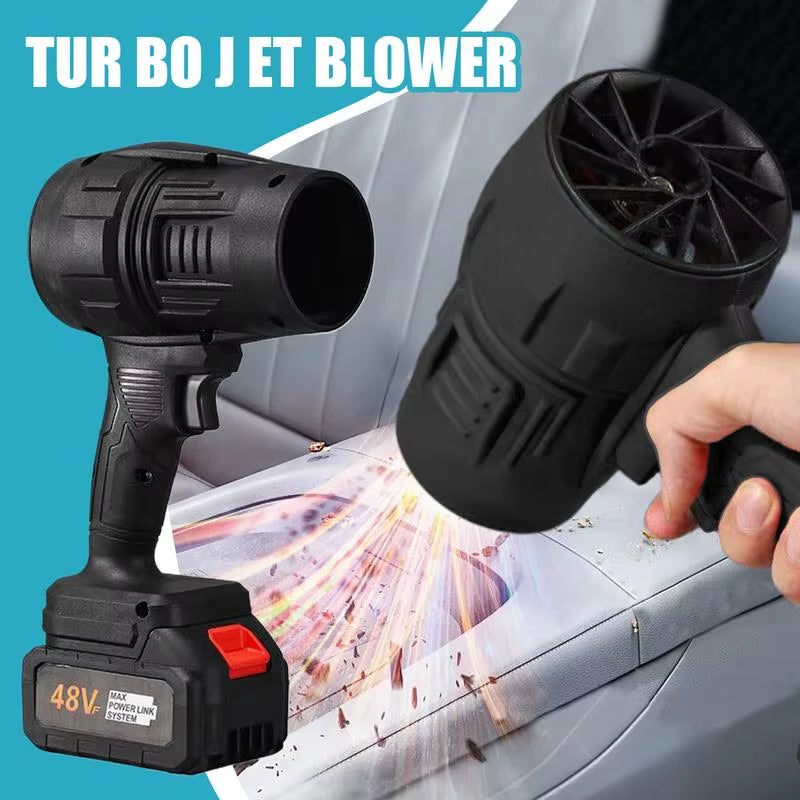 Soplador de aire inalámbrico, potente mini ventilador turbo,  herramientas eléctricas de mano