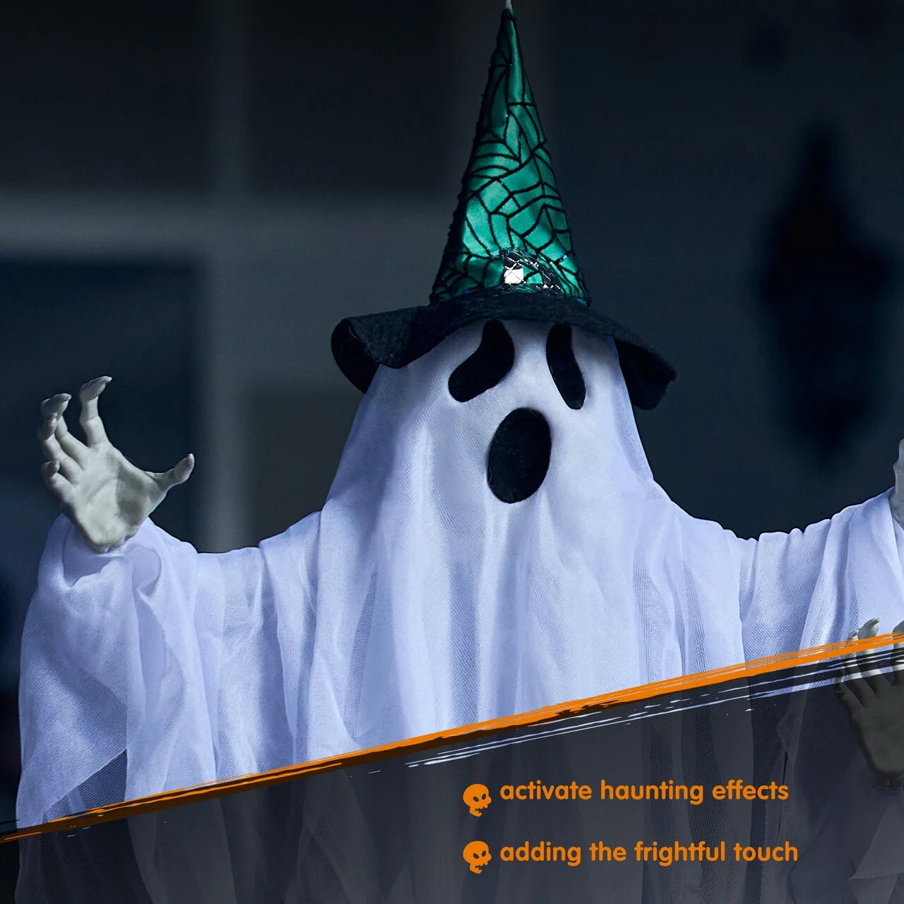 3 Packs Hanging Ghost Halloween Decorations 