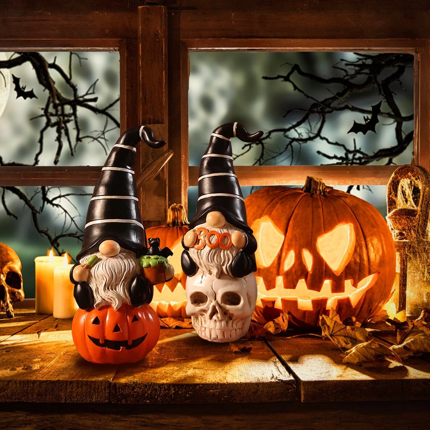 Halloween Gnomes, Halloween Decorations