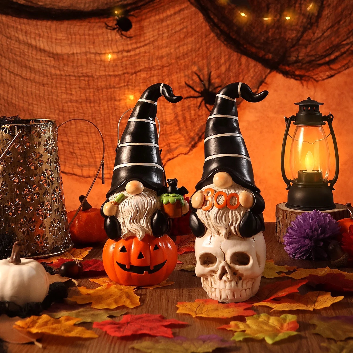 Halloween Gnomes, Halloween Decorations
