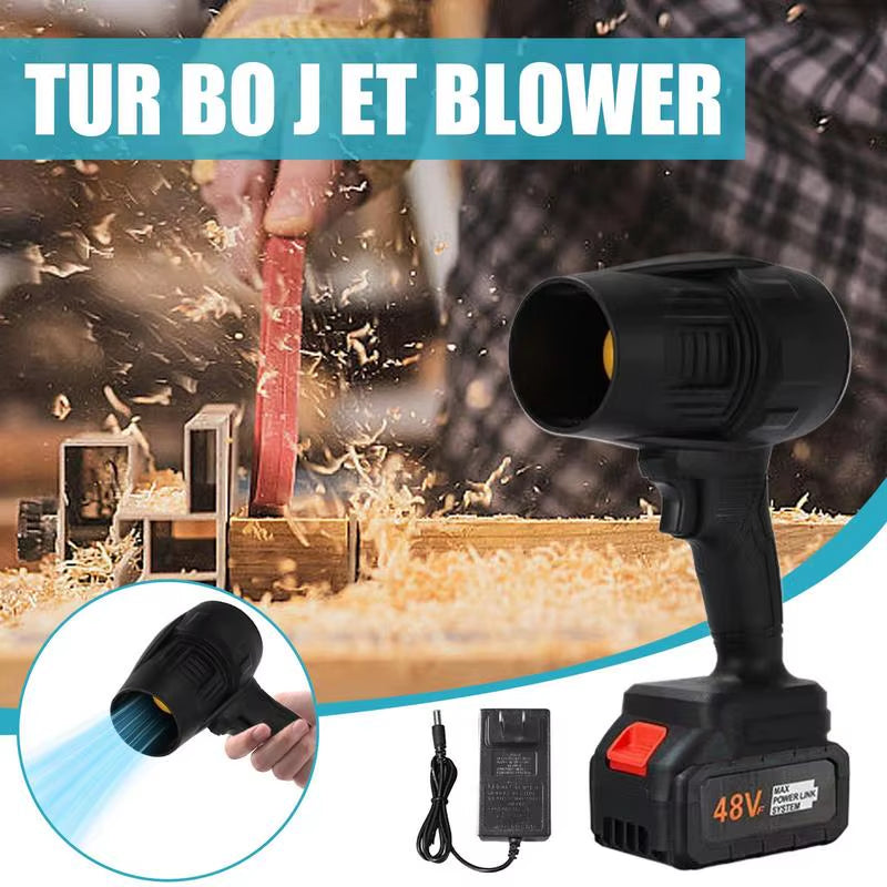 Soplador de aire inalámbrico, potente mini ventilador turbo,  herramientas eléctricas de mano