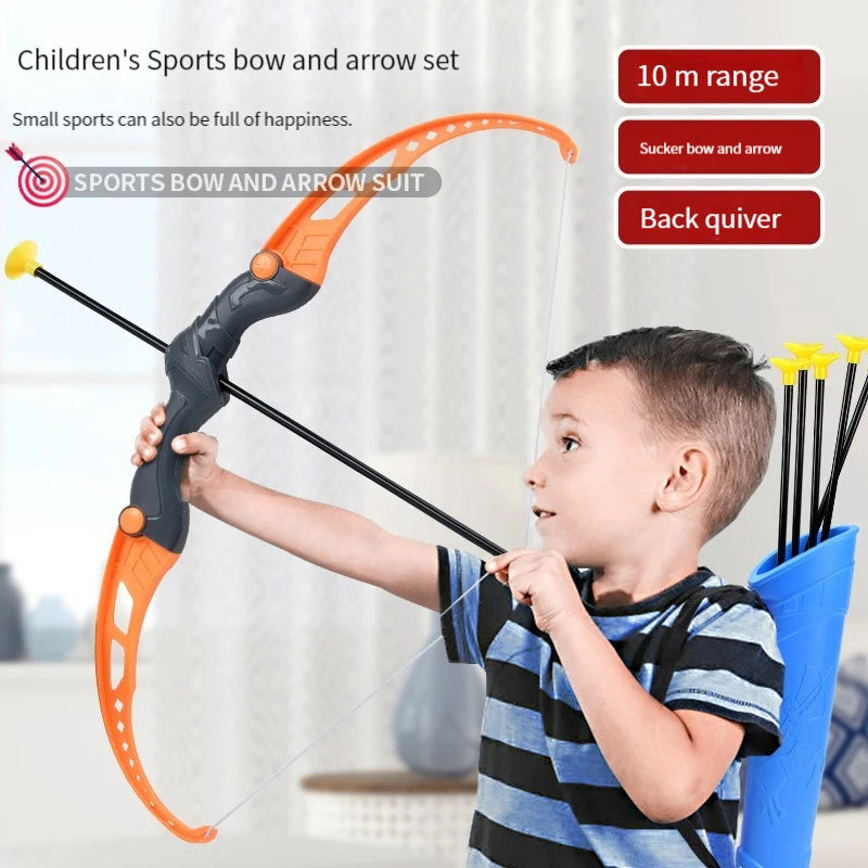 Bow and Arrow Toy Set for Children Archery Practice 
