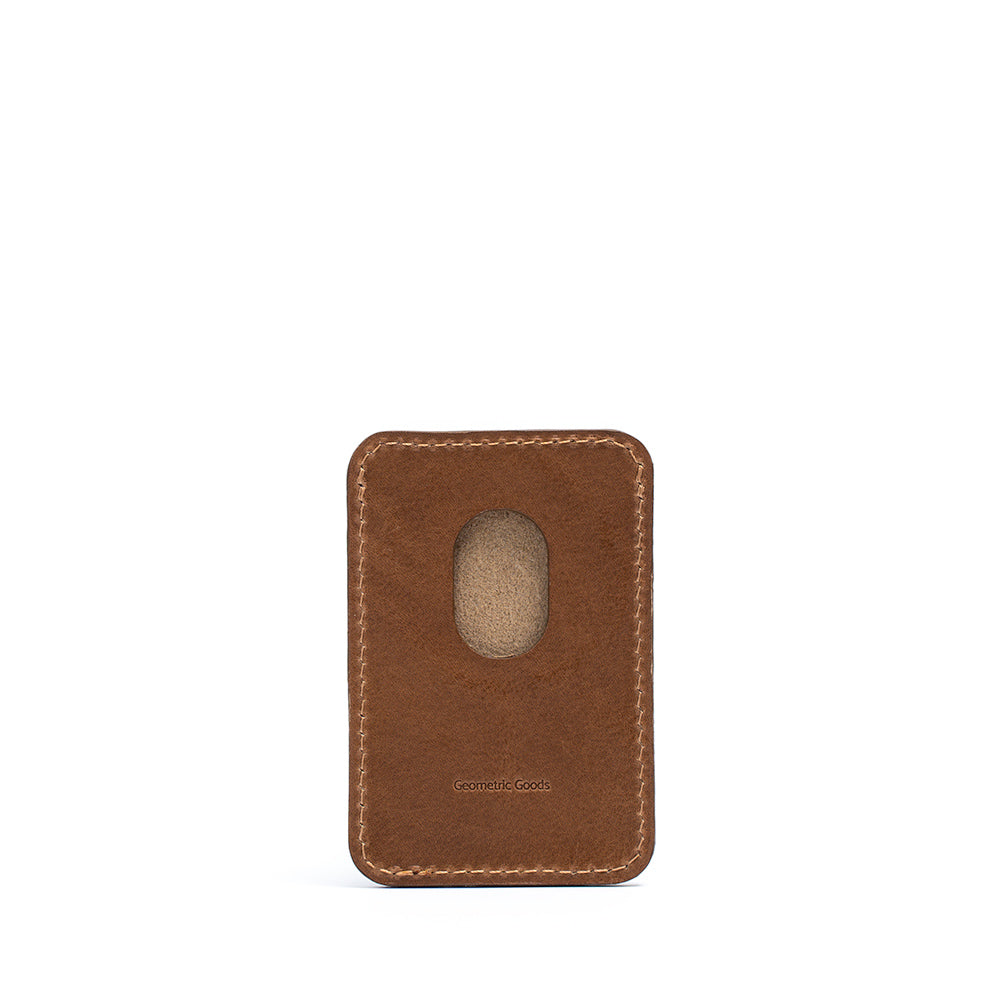 Cartera MagSafe de piel flor - Clásica