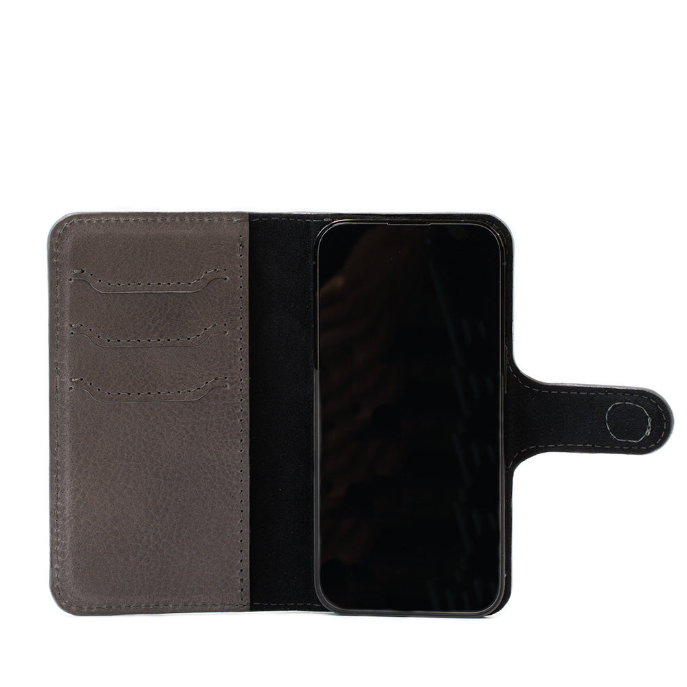 Funda tipo cartera de piel de grano completo con MagSafe - Classic 4.0