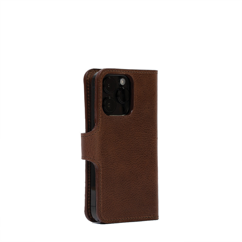 Funda tipo cartera de piel de grano completo con MagSafe - Classic 4.0