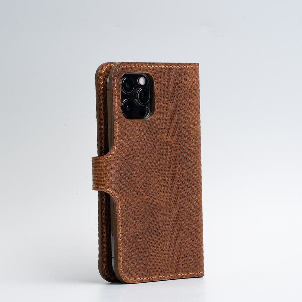 Funda tipo cartera de piel de grano completo con MagSafe - Classic 4.0