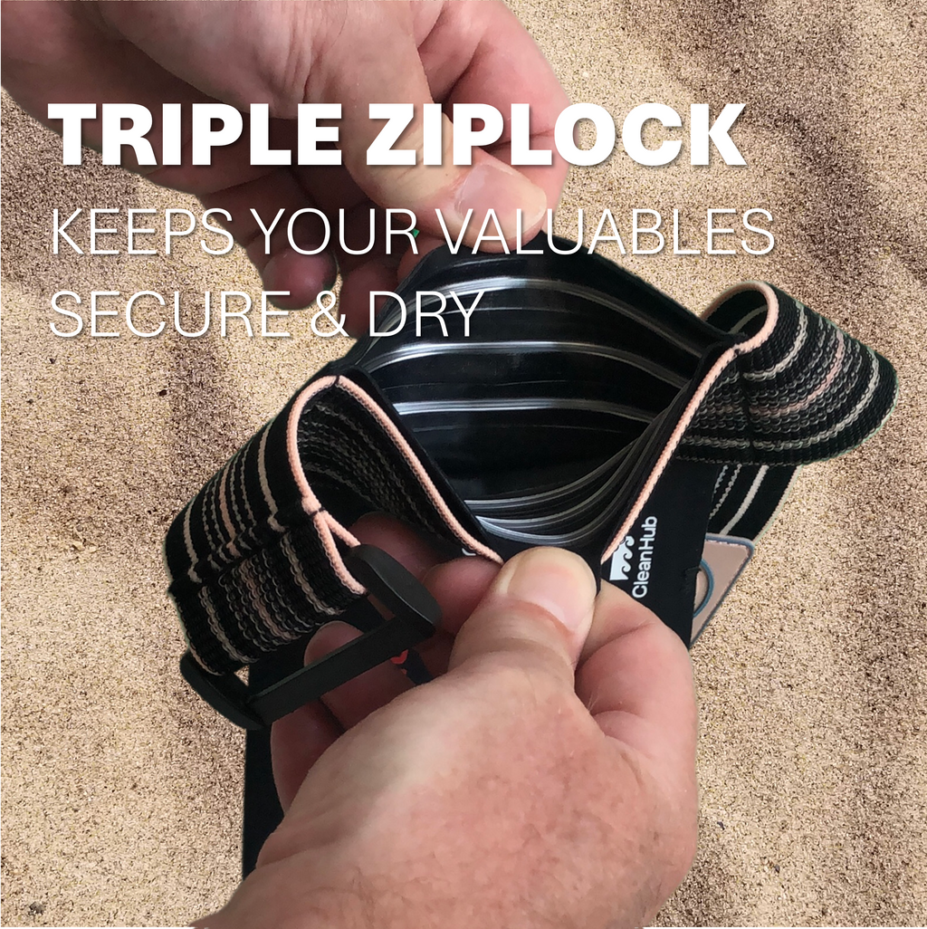 Estuche impermeable para teléfono con pulsera