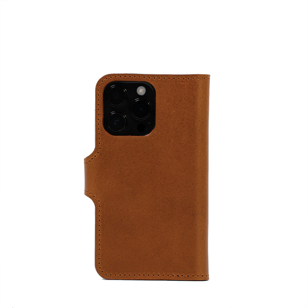Funda tipo cartera de piel de grano completo con MagSafe - Classic 4.0
